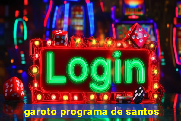 garoto programa de santos